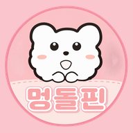 멍돌핀 로고